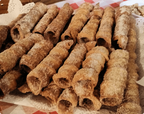 Retorcidos dulces tradicionales