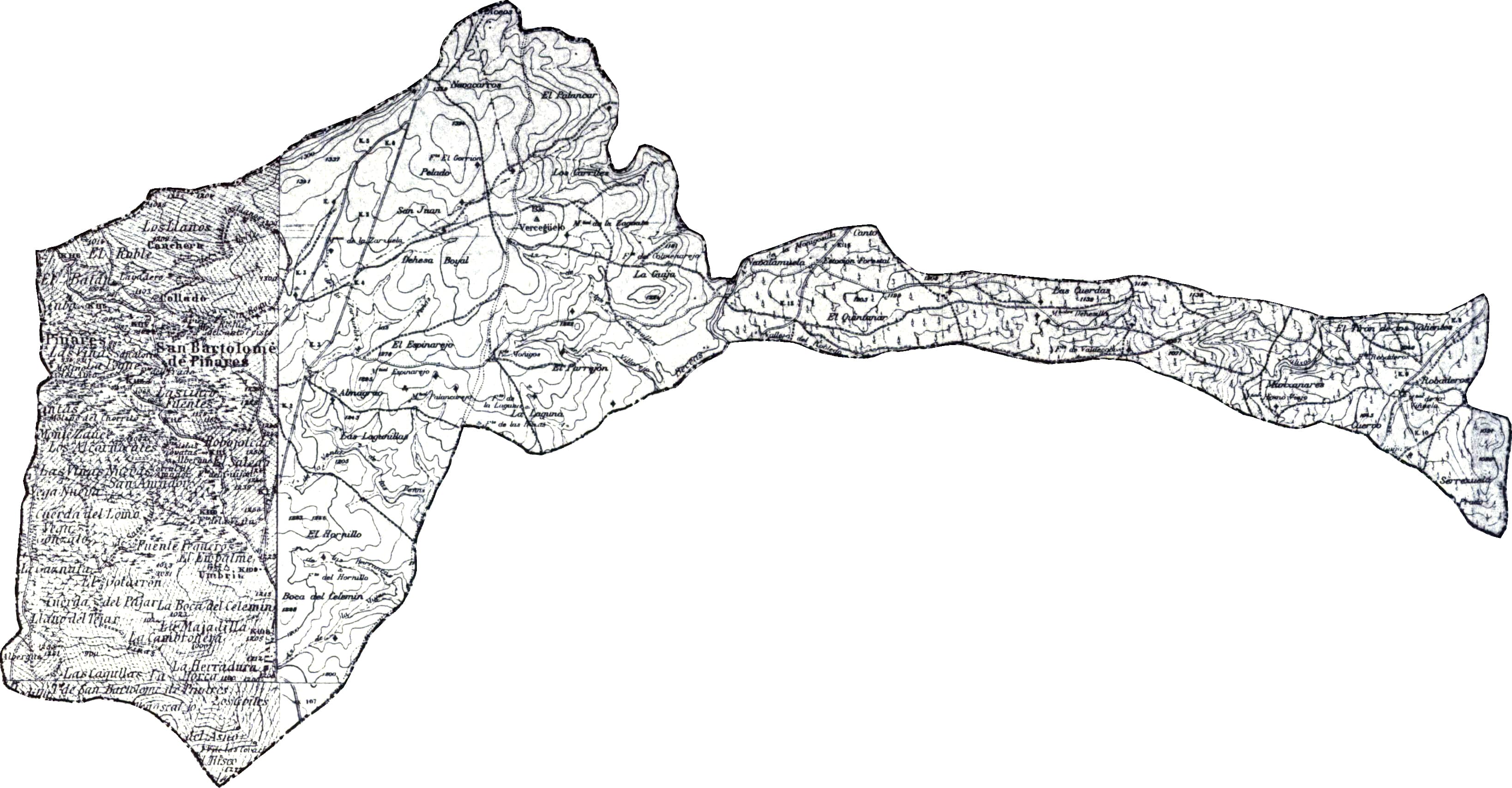 Mapa del municipio