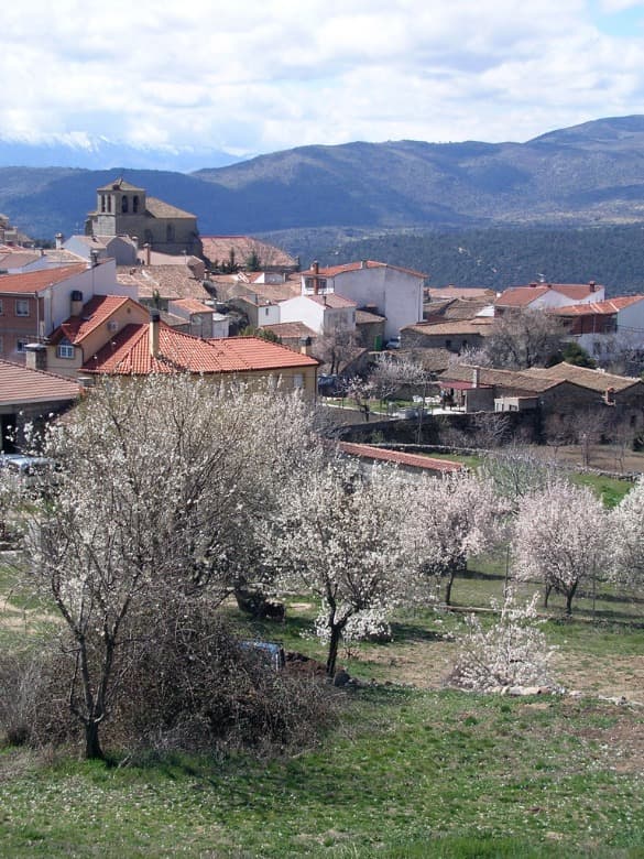 Paisaje y caserío del municipio