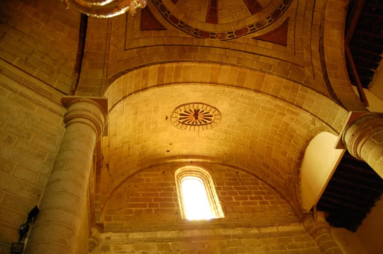 Detalle arquitectónico de la iglesia