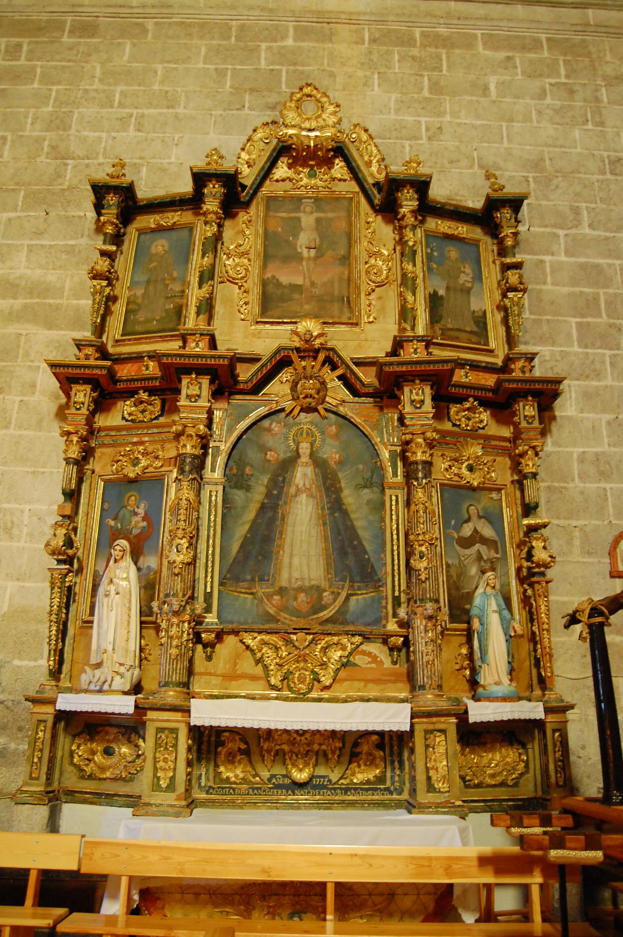 Retablos barrocos del crucero